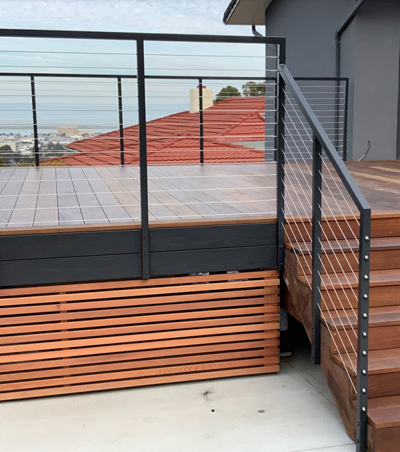 cable railing systems are installed to higher standards of quality
