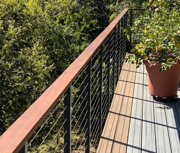 Cable railings designed with safety and beauty in mind