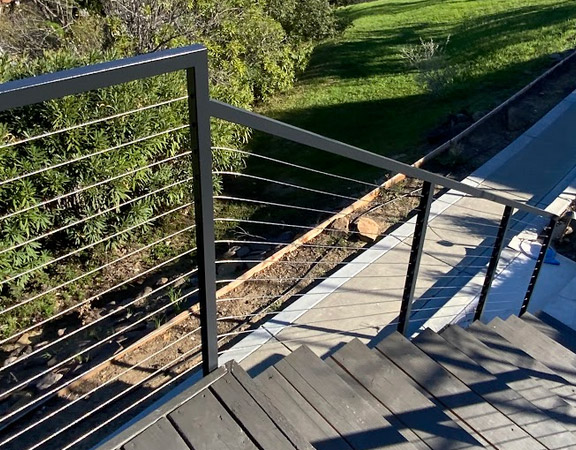 hand railings installed by our pros